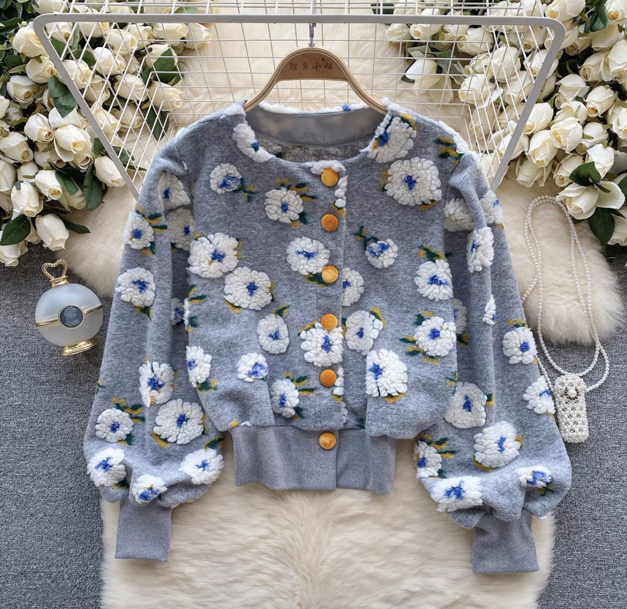 Night in Denver embroidery sweater SZZ811 images